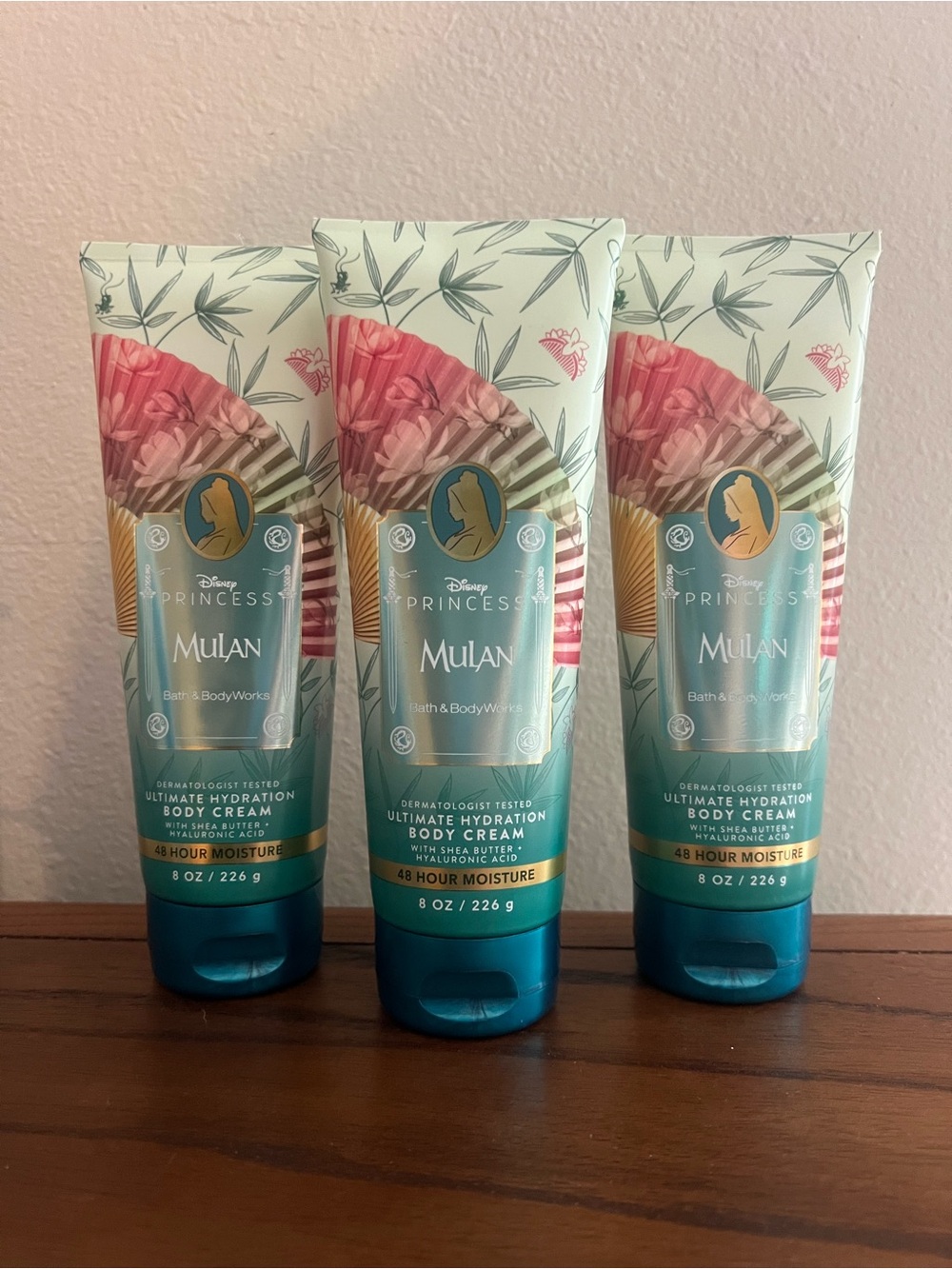 Bath & Body Works Mulan Body Cream Lotion, Set of 3, New